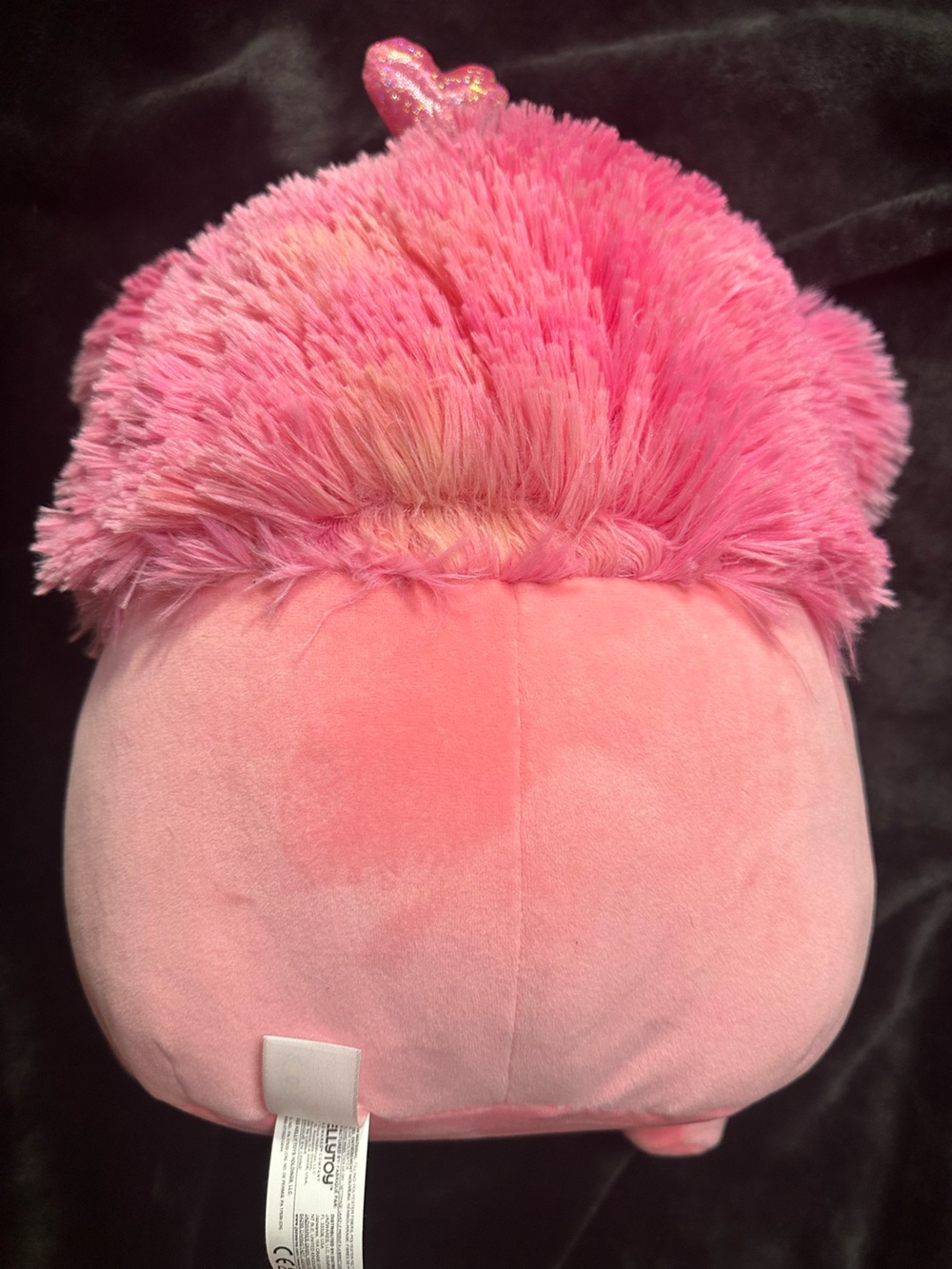 Squishmallows Jazwares Pink Bigfoot‎ Plush Valentine Heart Bow Stuffed Animal - Picture 5 of 9